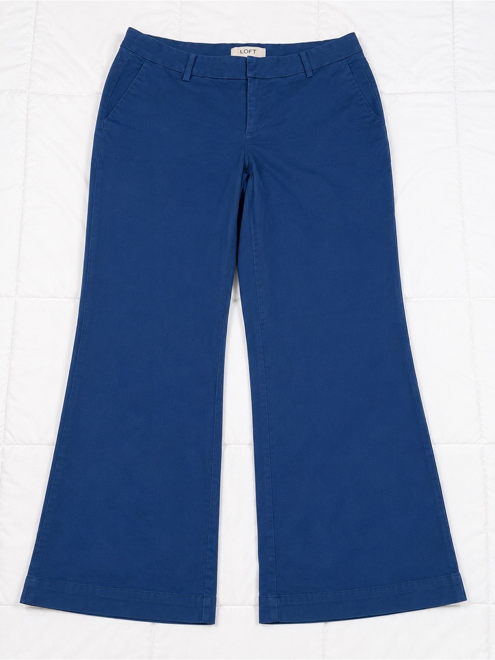 Liverpool Los Angeles Blue Wide Leg Trouser Pants Size 14W